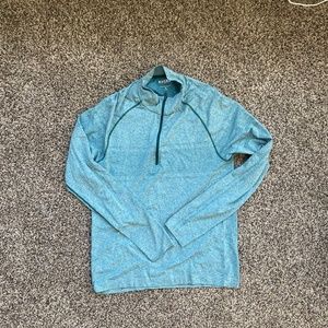 Rhone 1/4 Zip Pullover Teal Men's M